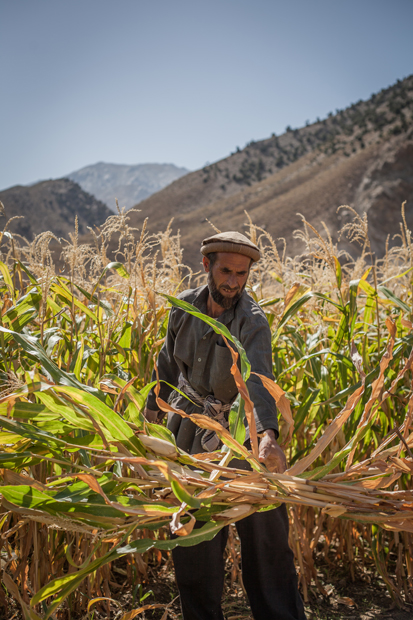 Afghan man in Panjshir Valley (Afghanistan)